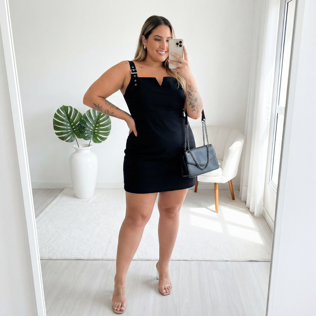 Vestido Emília Preto