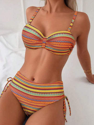 Biquíni Tribal Cintura Alta
